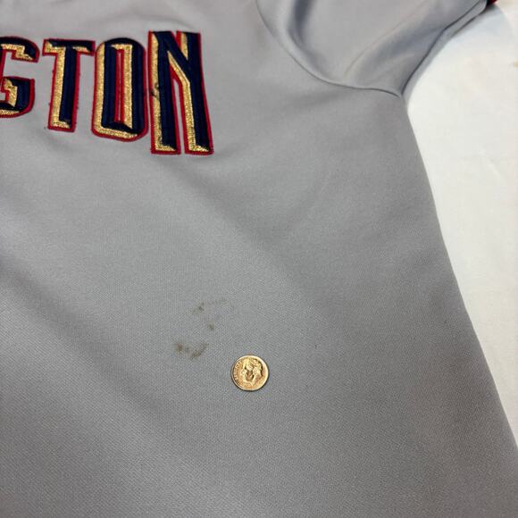 Vintage Majestic Washington Nationals MLB Baseball Jersey Men's 25.25x31.5 - Picture 10 of 12